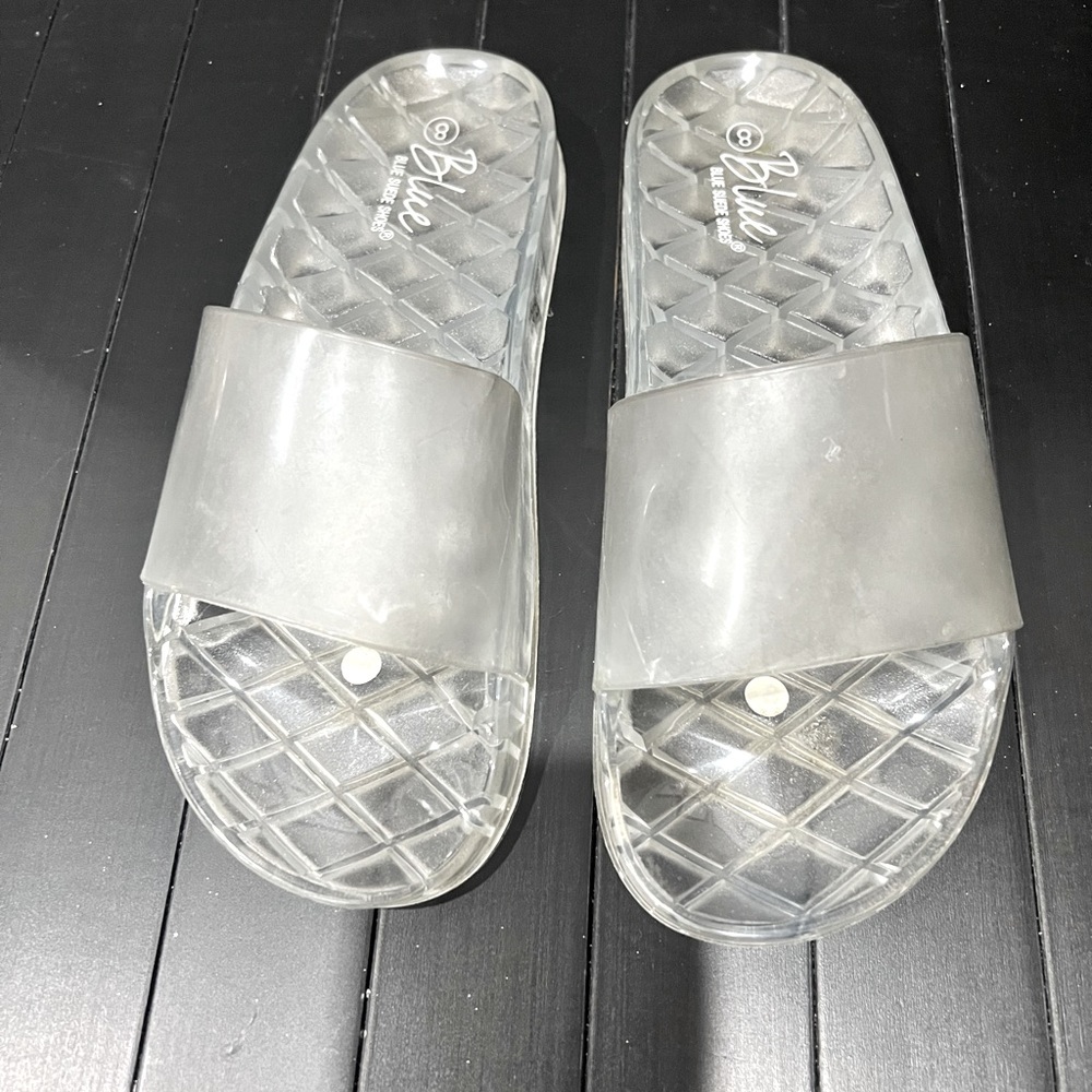 Clear Jelly Sandals